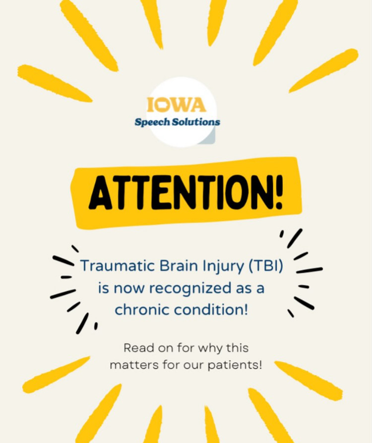 CMS Recognizes Traumatic Brain Injury as a Chronic Condition: A Major Win for Speech Therapy